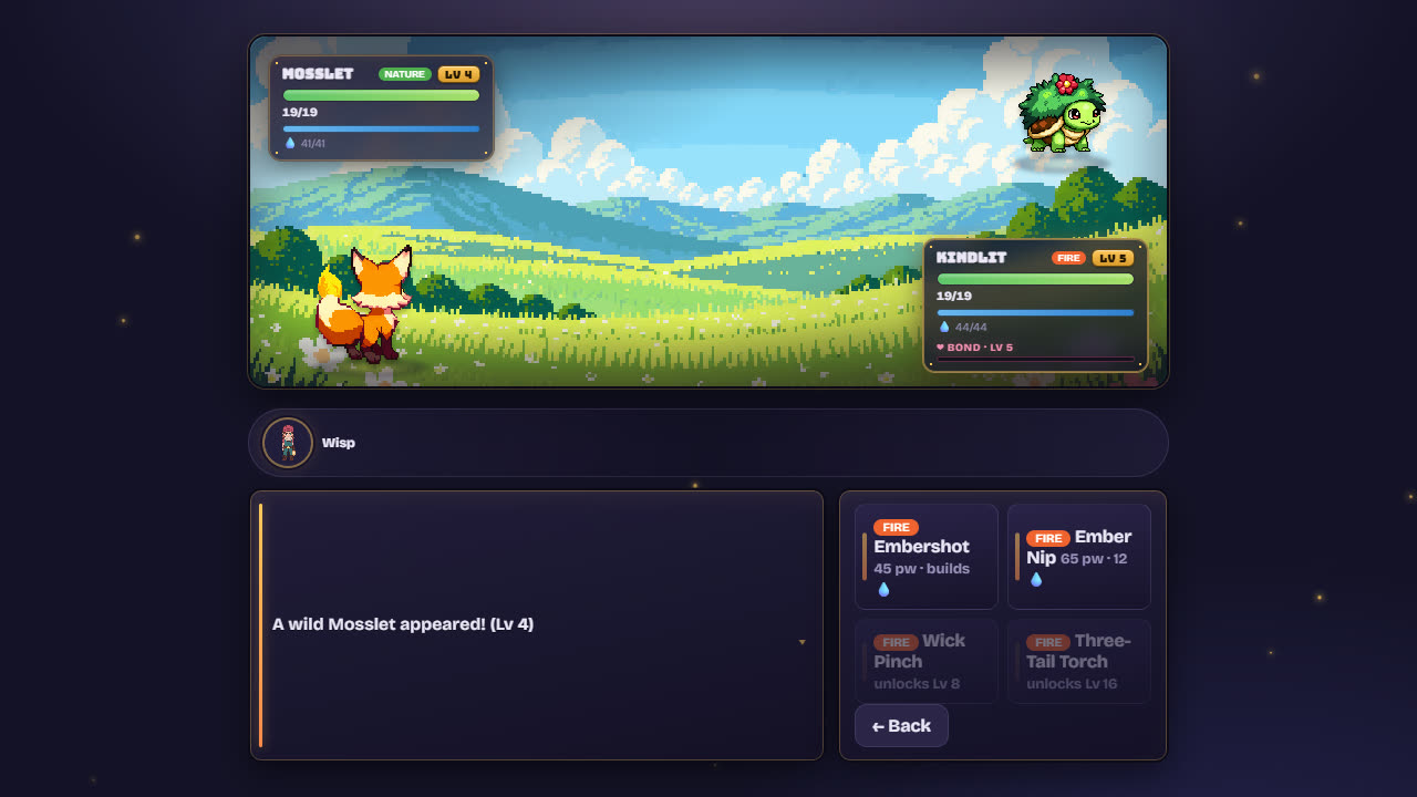 The Charm Book — a hundred slots waiting to be filled